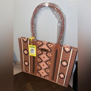 Large Wrangler Aztec Tote Bag